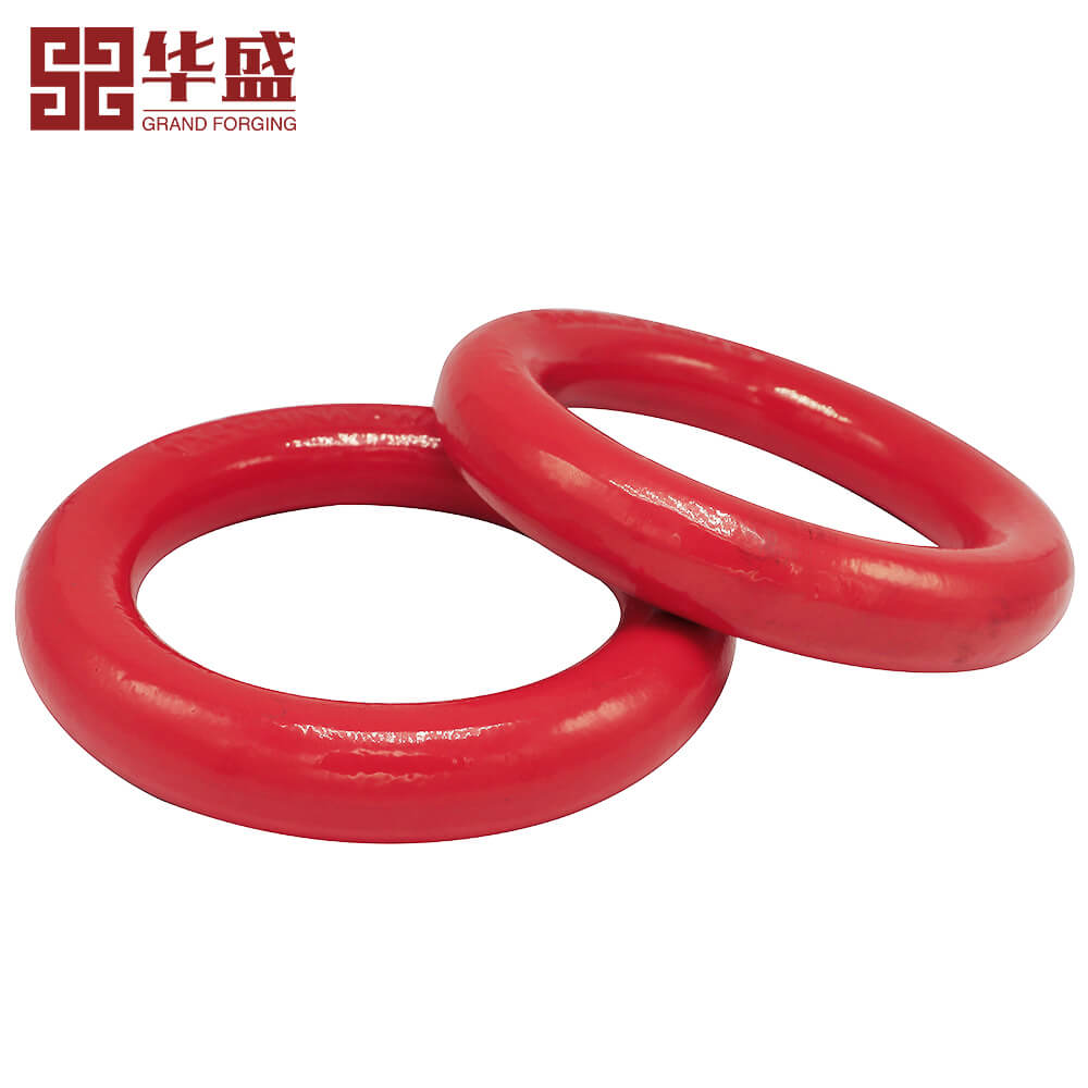 Drop Forged Alloy Steel Weldless Round Master Ring