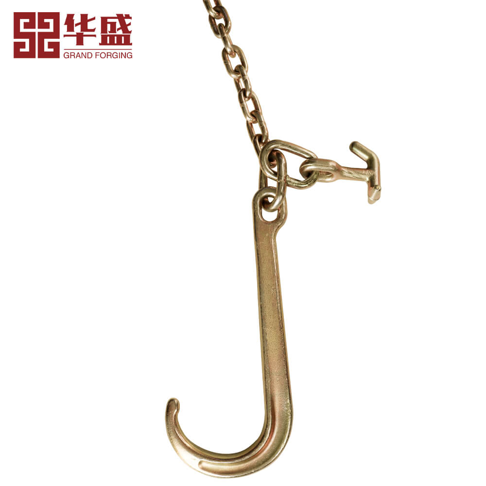 Drop Forged Transport Chain with Hooks