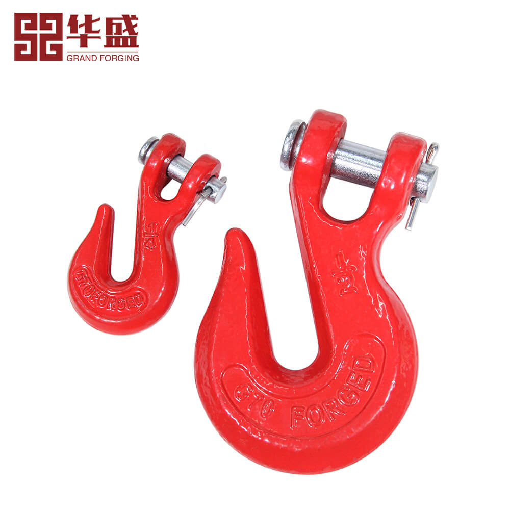 Lifting Accessories Drop Forged US Type Clevis Grab Hook