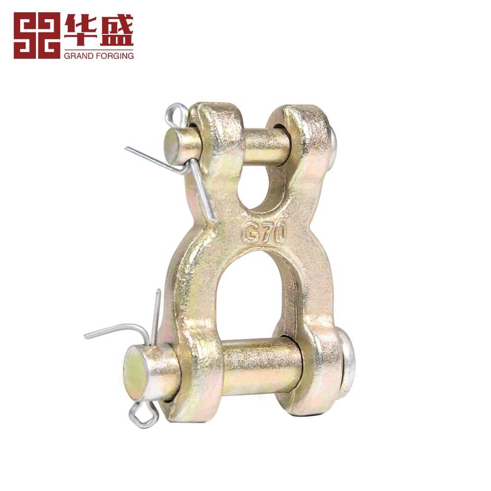 Rigging Forged G70 Galvanized H Type Twin Clevis Links