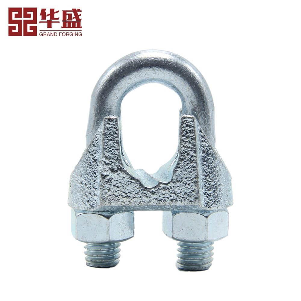 Steel Zinc Plated Wire Ropes Clips Clamps