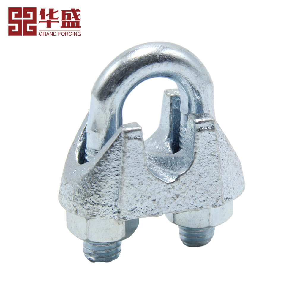 Steel Zinc Plated Wire Ropes Clips Clamps